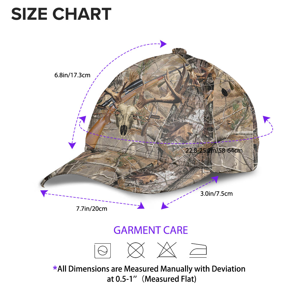 Deer Skull Camo Cap