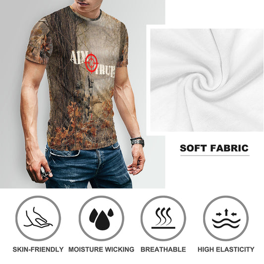 "Aim True" The Moment Of Truth Camo T-Shirt