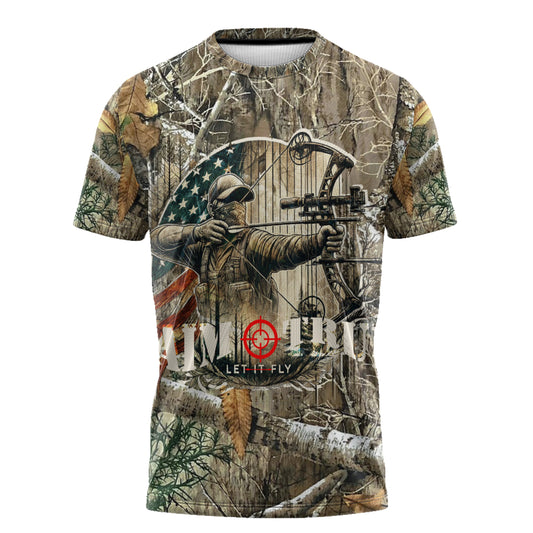 "Aim true" Camo T-Shirt