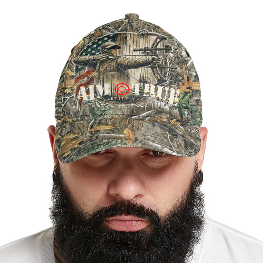 "Aim true" Classic camo Cap