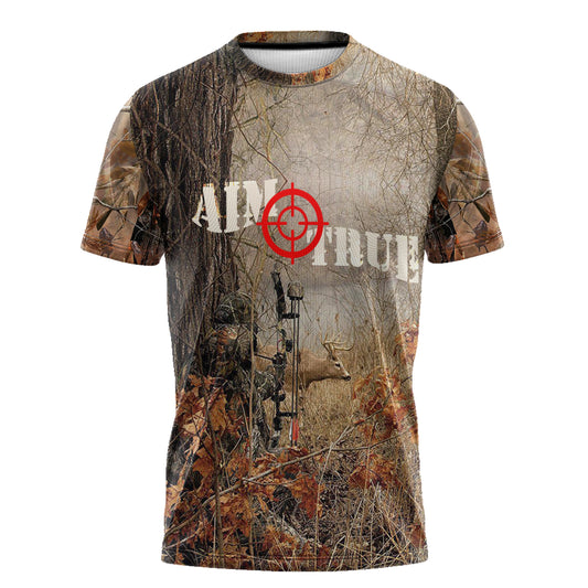 "Aim True" The Moment Of Truth Camo T-Shirt