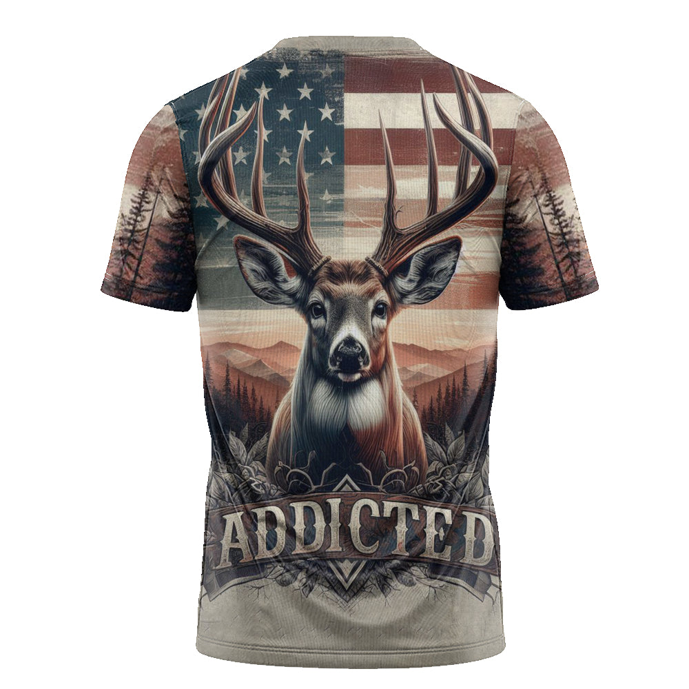 Addicted to the Rack & the Flag T-Shirt