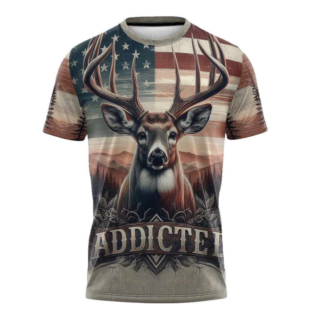 Addicted to the Rack & the Flag T-Shirt