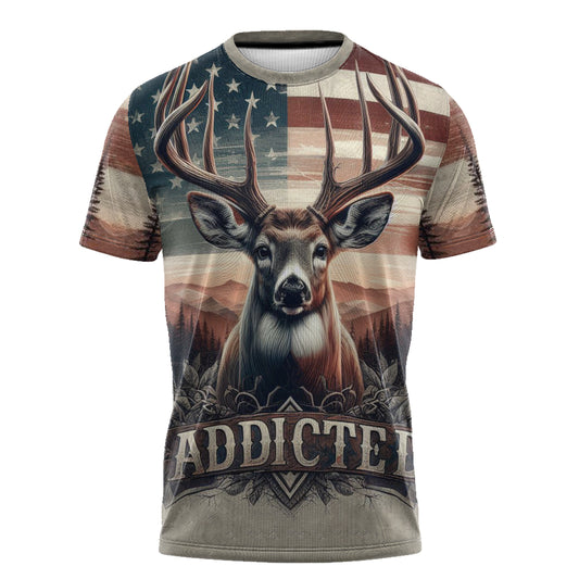 Addicted to the Rack & the Flag T-Shirt