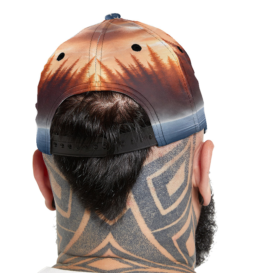 Classic Cap – American Flag Bass Fishing