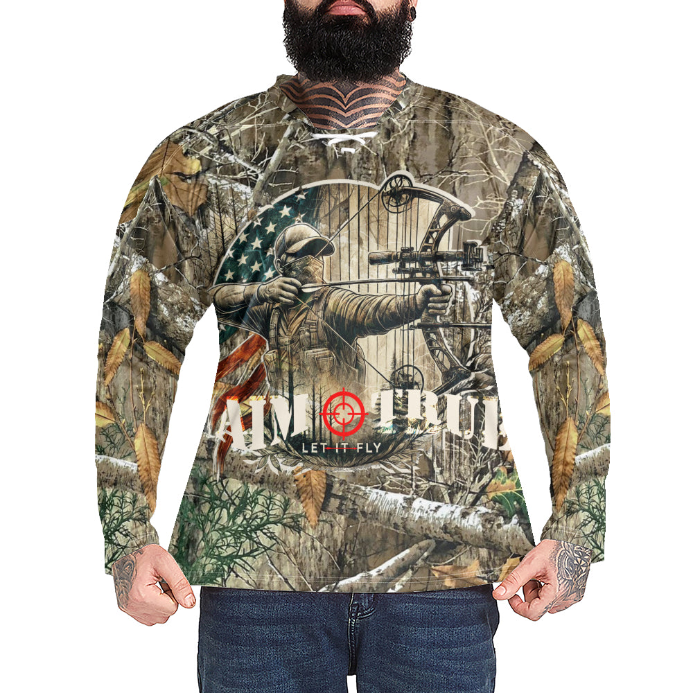 "Aim true" Camo  Jersey