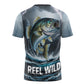 "Reel Wild" Largemouth Bass Fishing T-Shirt