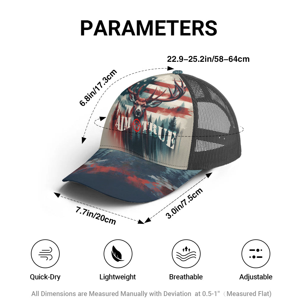 Majesty of the Pines Cap Mesh Back Casual Cap