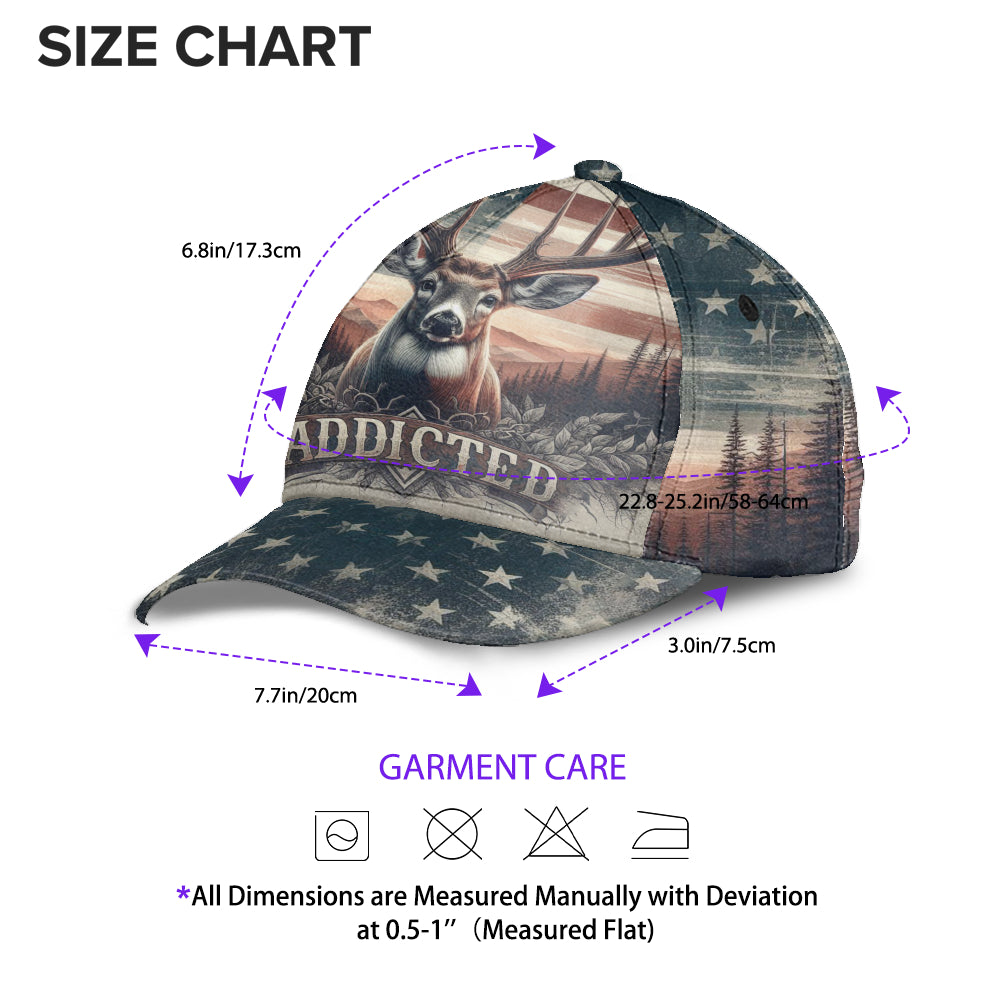 Addicted to the Rack & the Flag cap