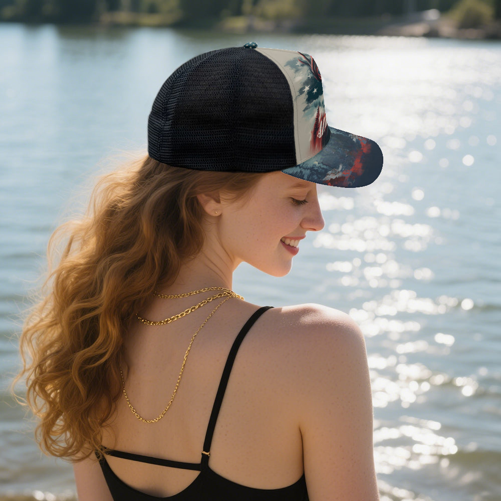 Majesty of the Pines Cap Mesh Back Casual Cap