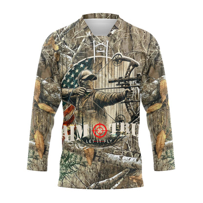 "Aim true" Camo  Jersey