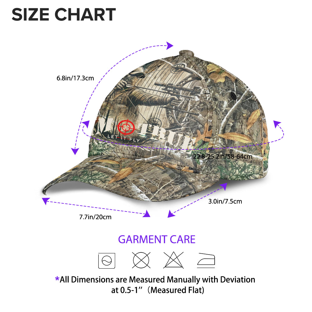 "Aim true" Classic camo Cap